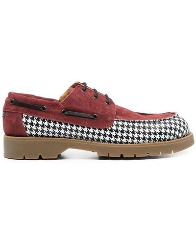 Rassvet (PACCBET) Two-tone Boat Shoes - Red