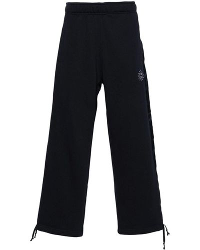 Societe Anonyme Trainingsbroek Met Geborduurd Logo - Blauw