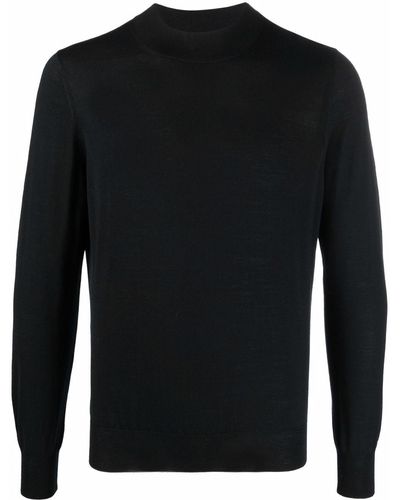 Barba Napoli クルーネック セーター - ブラック