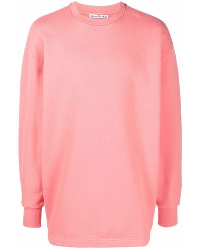 Acne Studios Sweater Met Print - Roze