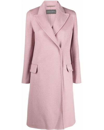 Alberta Ferretti Single-breasted Coat - Pink