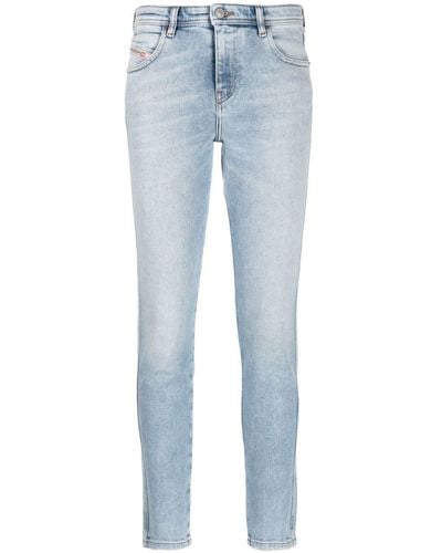 DIESEL Babhila Skinny-cut Jeans - Blue