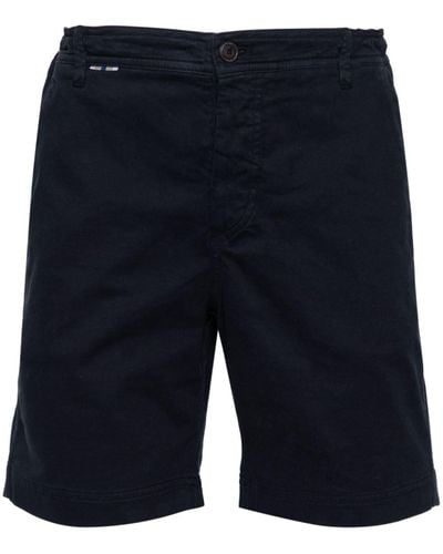 Fedeli Jupiter Cotton Bermuda Shorts - Blue