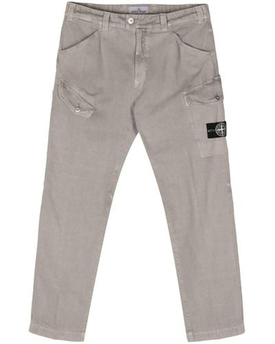 Stone Island Vaqueros rectos - Gris