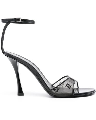 Givenchy Stitch 95 Leather Sandals - Women's - Calf Leather/polyamide - White