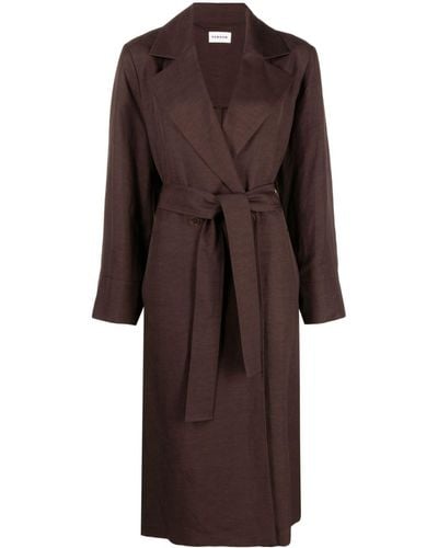 P.A.R.O.S.H. Double-breasted Trench Coat - Brown
