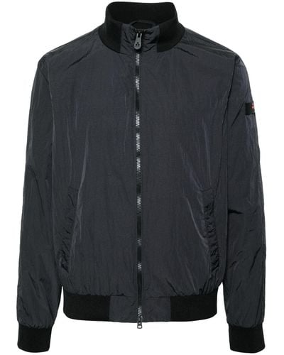 Peuterey Agnel 01 Zip-up Crinkled Jacket - Black