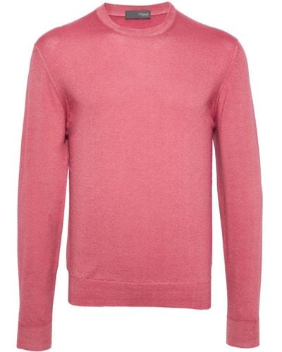 Drumohr Crew-neck Sweater - Pink