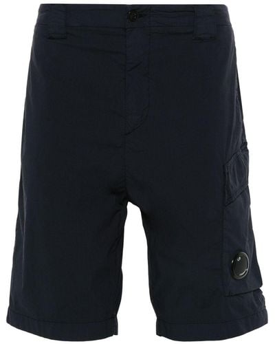 C.P. Company Lens-detail Bermuda Shorts - Blue