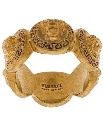 Versace 'Medusa' Ring - Mettallic