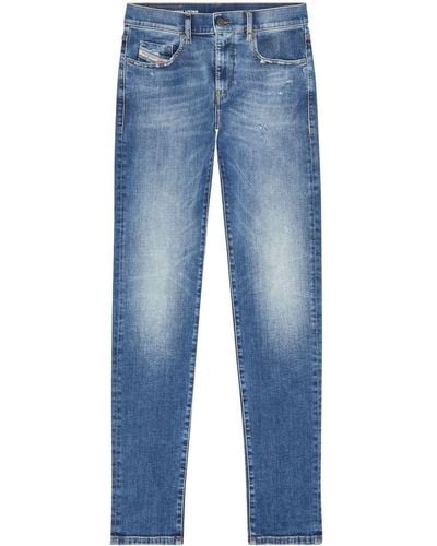 DIESEL Slim-fit Jeans - Blauw