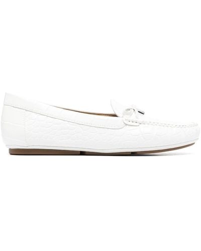 Michael Kors Juliette Moccasin Loafers - White