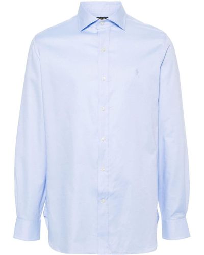 Polo Ralph Lauren Chemise à logo brodé - Bleu