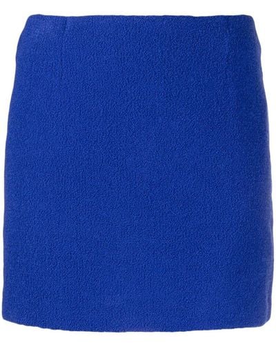 Tagliatore Minifalda May de vellón - Azul