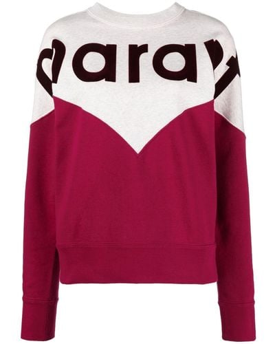 Isabel Marant Sweater Met Logo - Rood