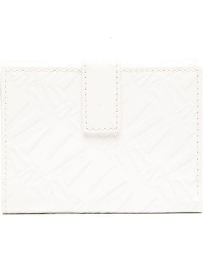 Versace Multi-card leather wallet - Bianco
