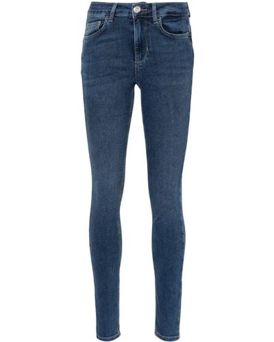 Liu Jo High Waist Skinny Jeans - Blauw