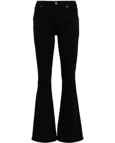 7 For All Mankind Ali Flared Jeans - Black