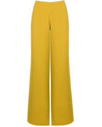 UMA | Raquel Davidowicz High-waisted Flared Pants - Yellow