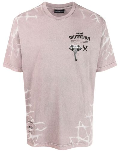 Mauna Kea T-shirt Met Logoprint - Roze