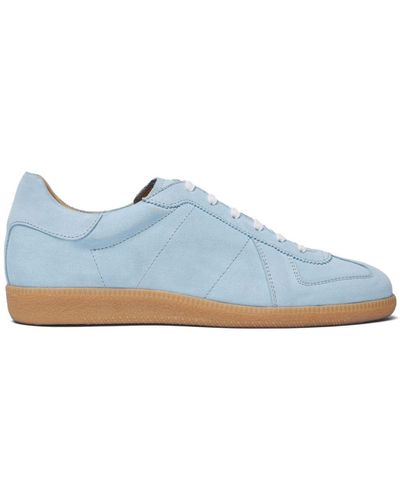 SCAROSSO Hans Suede Trainers - Blue