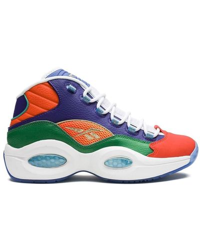 Reebok X Concepts Question Mid Sneakers - Blauw