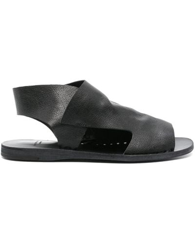 Officine Creative Itaca Leather Sandals - Black