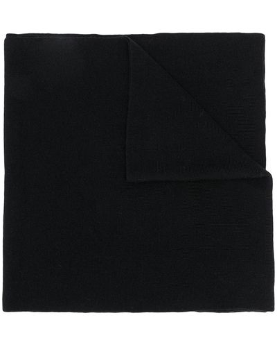 Karl Lagerfeld ロゴ スカーフ - ブラック
