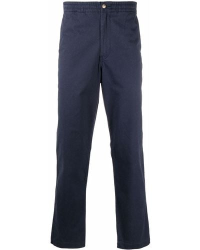 Polo Ralph Lauren Pantalon à coupe droite - Bleu