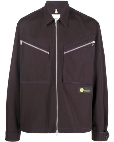 OAMC Zip-up Shirt Jacket - Black
