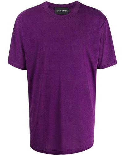 Yuiki Shimoji Short-sleeve T-shirt - Purple