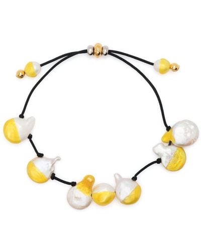 Panconesi Bracelet Vacanza à perles - Métallisé