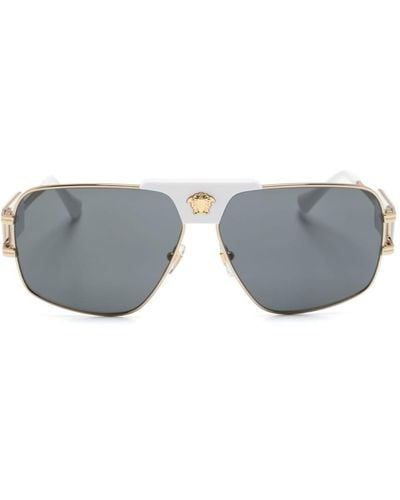 Versace Getönte Pilotenbrille - Grau