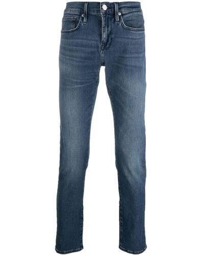 FRAME Klassische Straight-Leg-Jeans - Blau