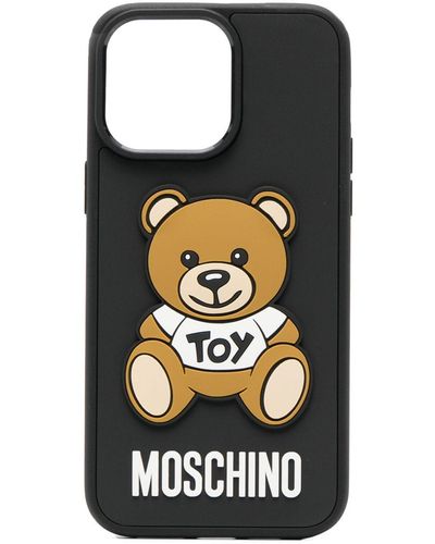 Black Moschino Phone cases for Women | Lyst