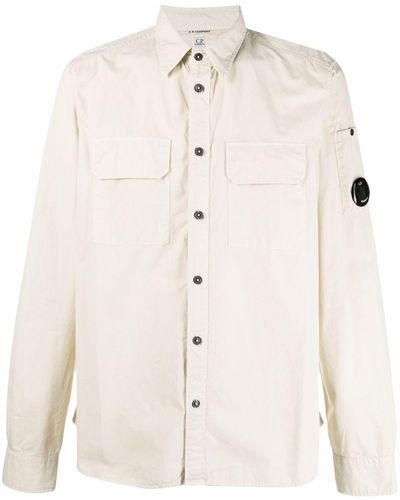 C.P. Company Chest-pocket Long-sleeve Shirt - Multicolour
