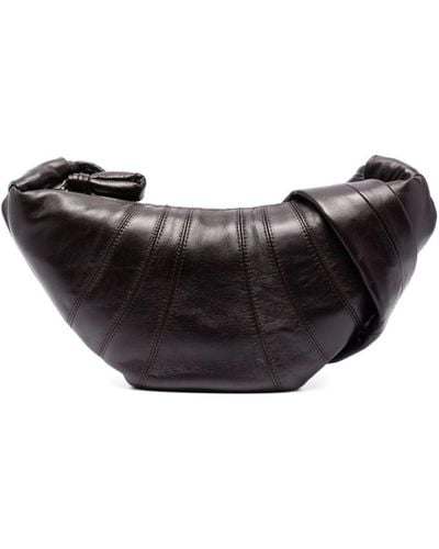 Lemaire Small Croissant Shoulder Bag - Black