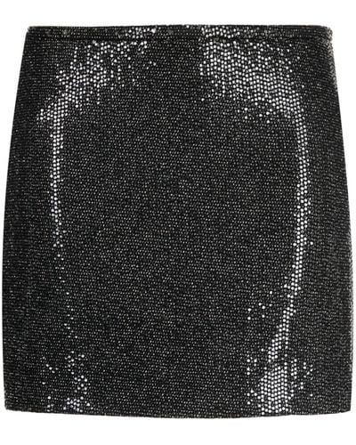 Manning Cartell Minifalda Pixel Perfect - Negro