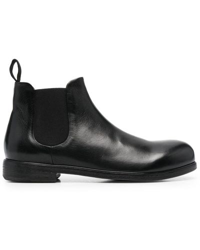 Marsèll Zucca Leather Boots - Black