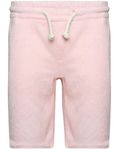 Doppiaa Cargo-Shorts mit Kordelzug - Pink