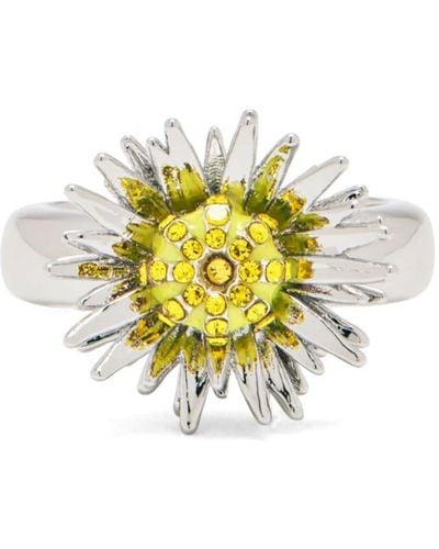 Marc Jacobs The Future Floral Ring - Metallic