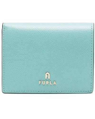 Furla Camelia Logo-plaque Wallet - Blue