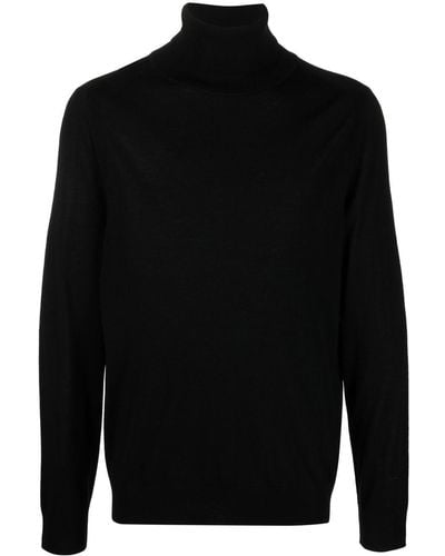 Paul Smith Long-sleeve Roll-neck Sweater - Black
