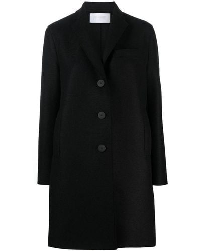 Harris Wharf London Single-breasted wool coat - Nero