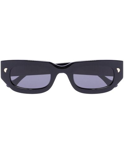Nanushka Kadee Rectangle-frame Sunglasses - Black