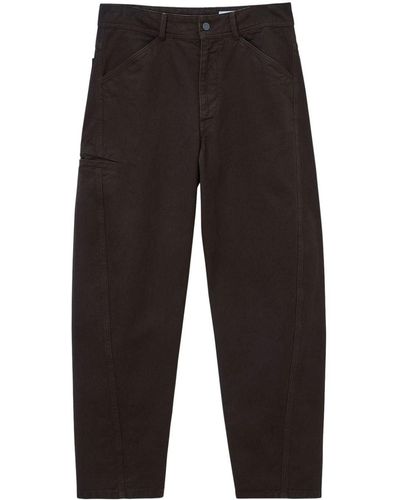 Lemaire Twisted Tapered Trousers - Blue