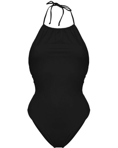Mc2 Saint Barth Gabrielle Low-back Swimsuit - Black