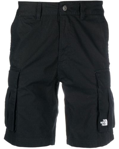 The North Face Embroidered-logo Above-knee Shorts - Black