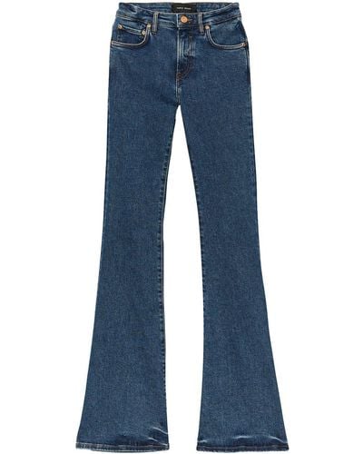 Purple Brand Low-rise Bootcut Jeans - Blue