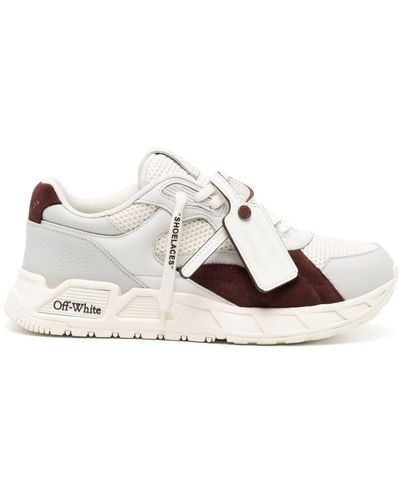 Off-White c/o Virgil Abloh Kick Off Lace-up Trainers - White
